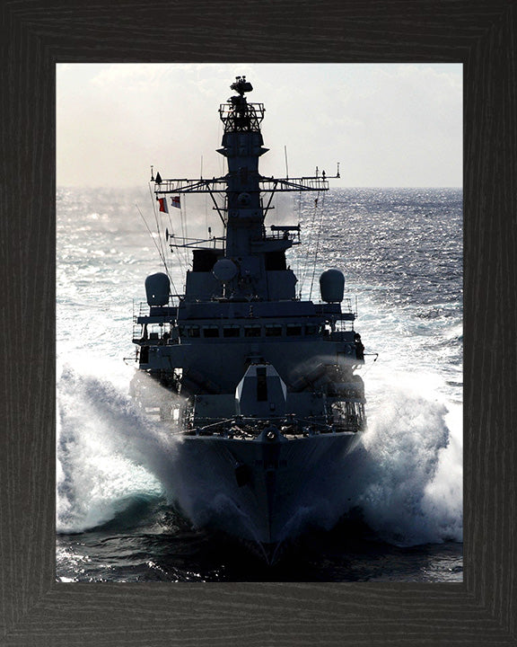 HMS Marlborough F233 Royal Navy type 23 Frigate Photo Print or Framed Print - Hampshire Prints