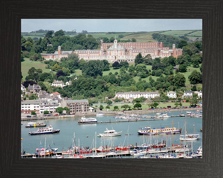 Britannia Royal Naval College Dartmouth and River Dart Photo Print - Royal Navy Training Establishment