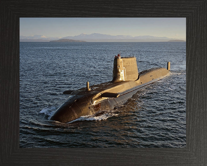 HMS Astute S119 Royal Navy Astute class Submarine Photo Print or Framed Print - Hampshire Prints