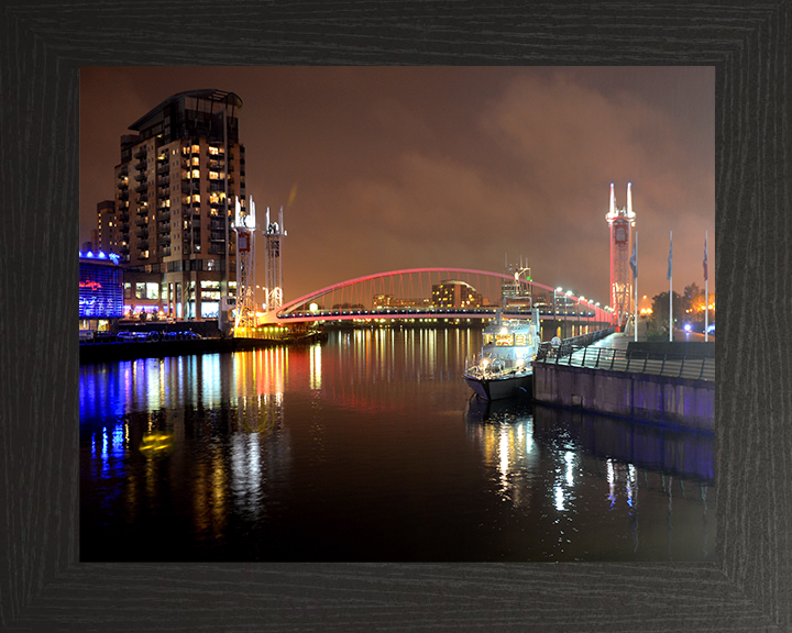 HMS Biter (P270) Photo Print - Manchester 2013 - Royal Navy Archer Class P2000 Patrol Vessel Posters, Prints, & Visual Artwork Hampshire Prints 10 x 8 Black Frame No