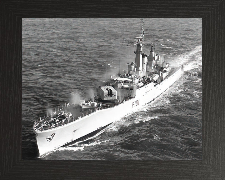 HMS Yarmouth F101 | Photo Print | Framed Print | Rothesay Class | Frigate | Royal Navy Hampshire Prints