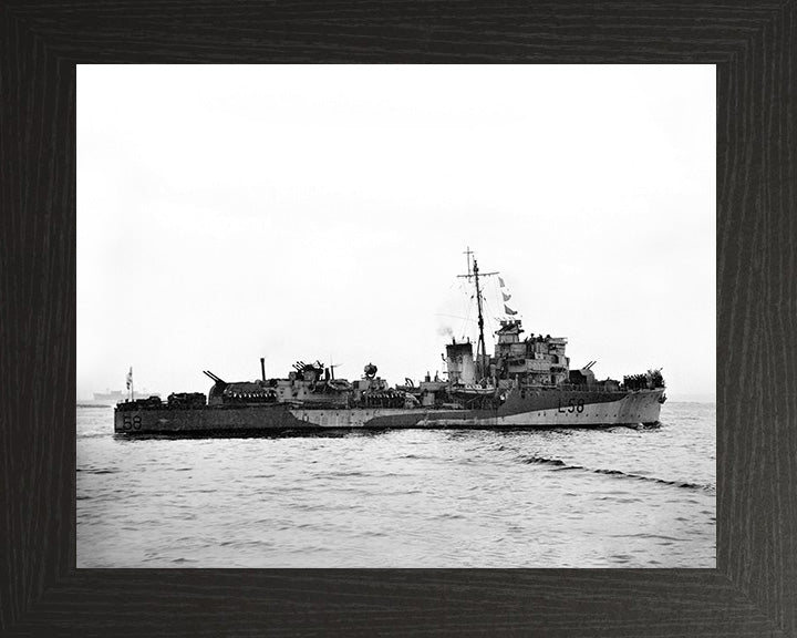 HMS Quantock L58 | Photo Print | Framed Print | Hunt Class | Destroyer | Royal Navy Hampshire Prints