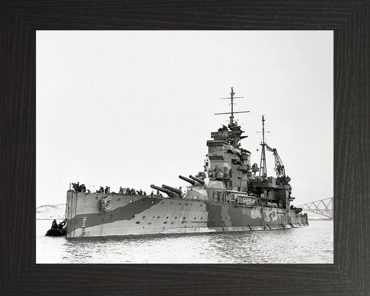 HMS Queen Elizabeth (1913) | Photo Print | Framed Print | Queen Elizabeth Class | Battleship | Royal Navy Hampshire Prints