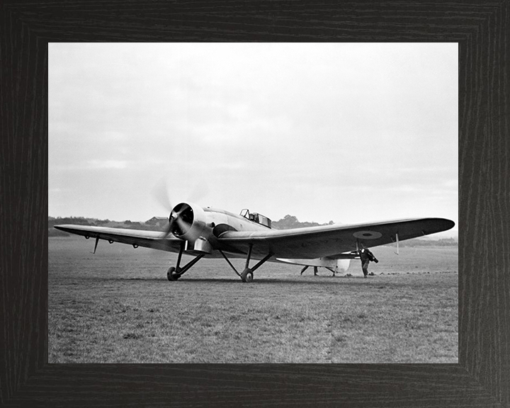 RAF Bristol Type 138 Plane Photo Print - Royal Air Force Aircraft Hampshire Prints 10 x 8 Black Frame No