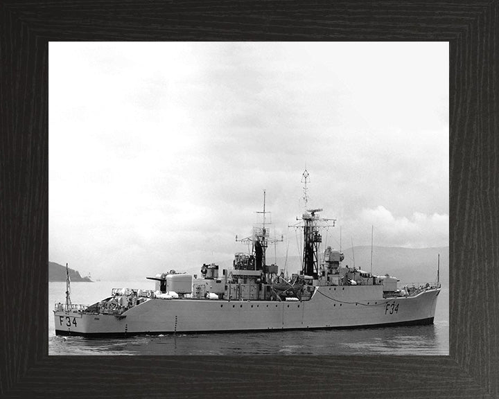 HMS Puma F34 Royal Navy Leopard class Frigate Photo Print or Framed Print - Hampshire Prints