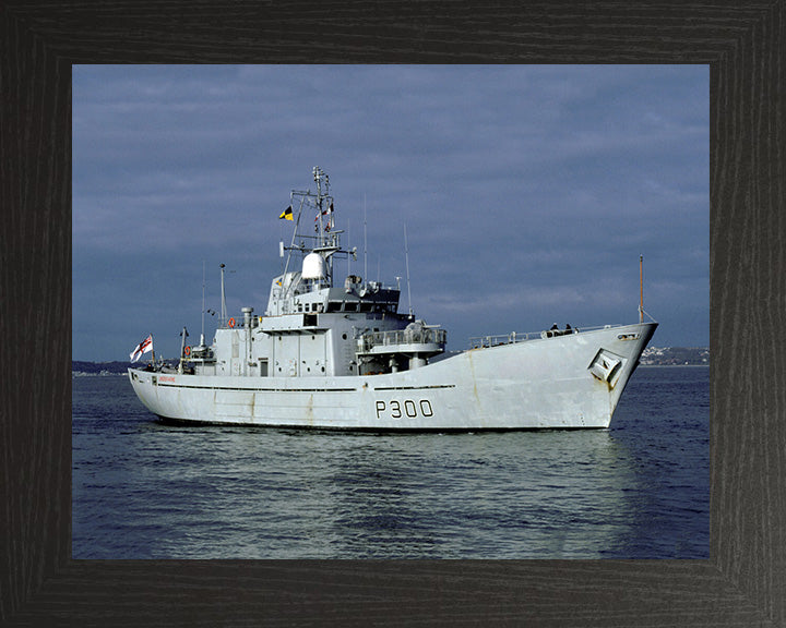 HMS Lindisfarne P300 Royal Navy Island class Patrol Vessel Photo Print or Framed Photo Print Hampshire Prints