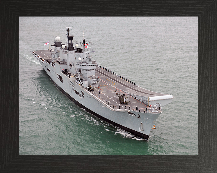 HMS Illustrious R06 | Photo Print | Framed Print | Invincible Class | Aircraft Carrier | Royal Navy Hampshire Prints