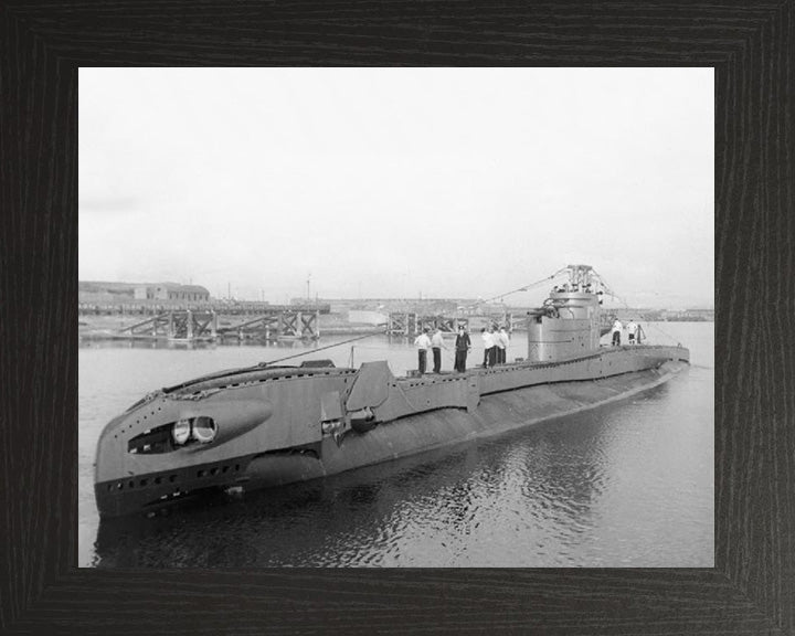 HMS Taurus P339 Royal Navy T class Submarine Photo Print or Framed Print - Hampshire Prints
