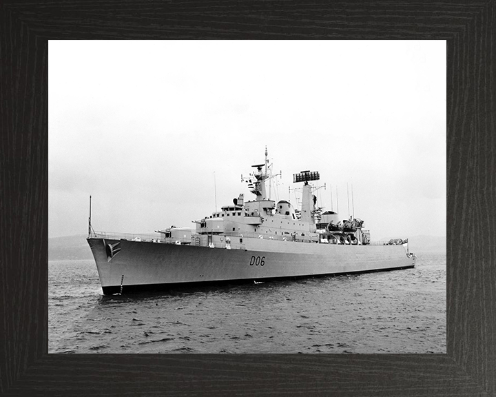 HMS Hampshire D06 | Photo Print | Framed Print | County Class | Destroyer | Royal Navy Hampshire Prints