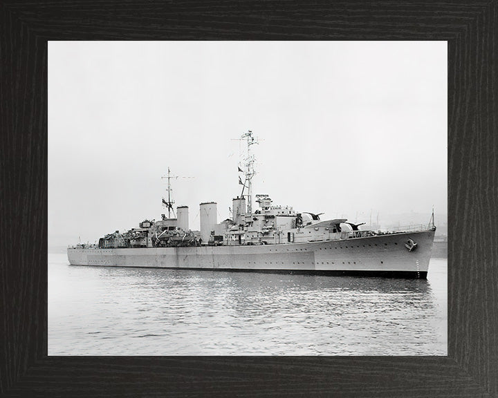 HMS Manxman M70 Royal Navy Abdiel class minelayer Photo Print or Framed Print - Hampshire Prints