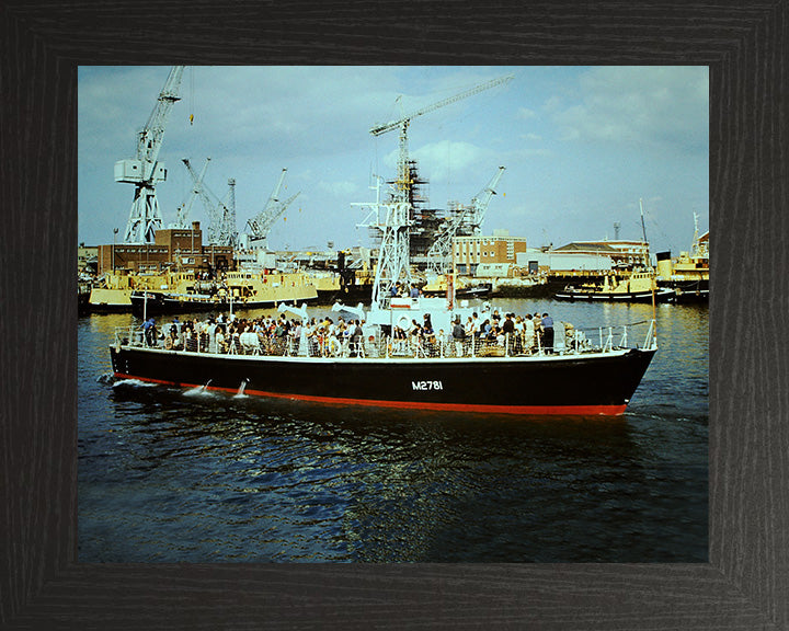 HMS Portisham M2781 | Photo Print | Framed Print | Ham Class | Minesweeper | Royal Navy Hampshire Prints