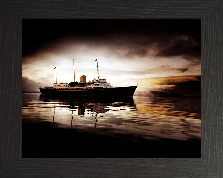 HMY Britannia Photo Print - Faslane 1996 - Royal Navy - Royal Yacht