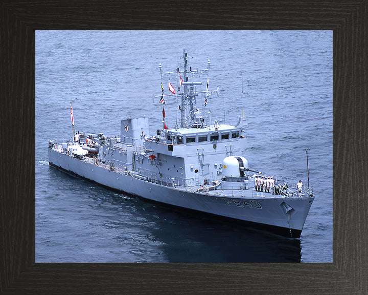 HMS Plover P240 Royal Navy Peacock class patrol vessel Photo Print or Framed Print - Hampshire Prints