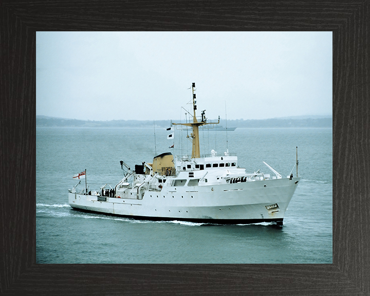 HMS Fawn A325 | Photo Print | Framed Print | Bulldog Class | Hydrographic Survey Ship | Royal Navy Hampshire Prints
