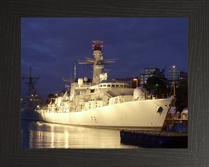 HMS Sutherland (F81) Photo Print - Sydney 2000 - Royal Navy Type 23 Frigate