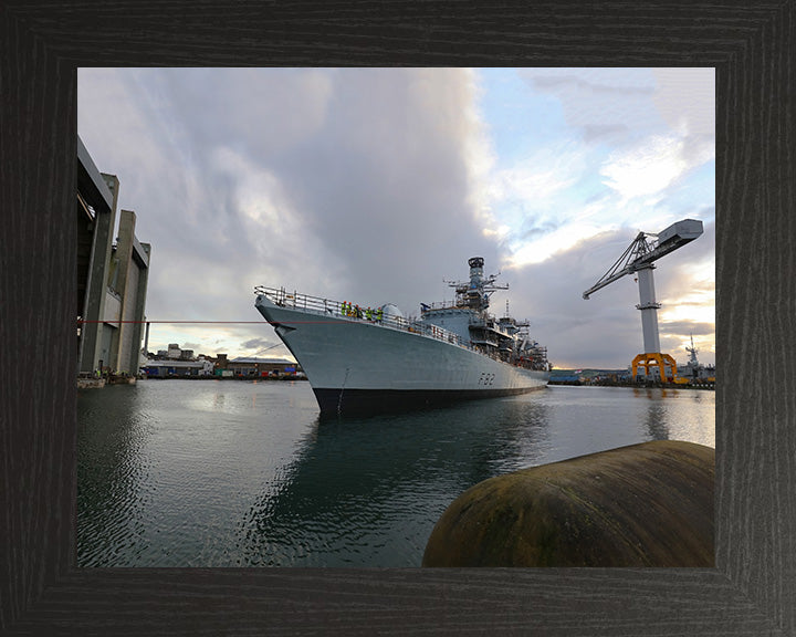 HMS Somerset F82 | Photo Print | Framed Print | Poster | Type 23 | Frigate | Royal Navy Hampshire Prints