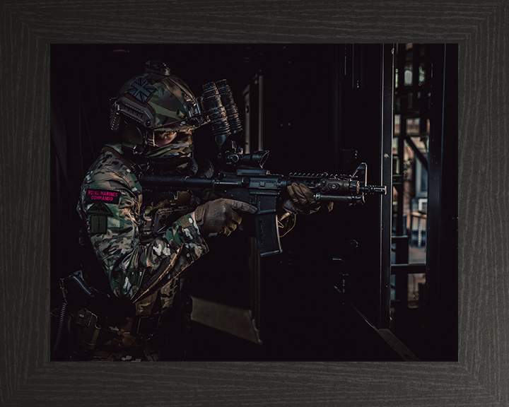Royal Marines Commando Portrait Photo Print Hampshire Prints