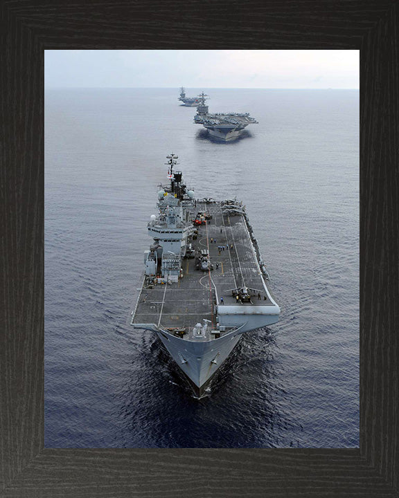 HMS Illustrious R06 | Photo Print | Framed Print | Invincible Class | Aircraft Carrier | Royal Navy Hampshire Prints