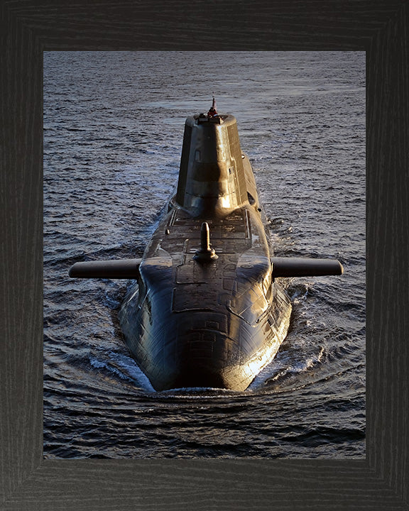 HMS Ambush S120 Royal Navy Astute class Submarine Photo Print or Framed Print - Hampshire Prints