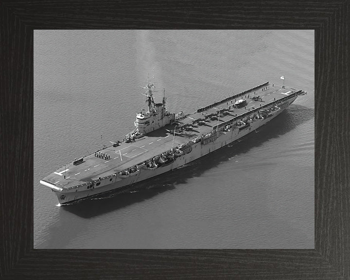 HMS Theseus R64 Royal Navy Colossus class light fleet aircraft carrier Photo Print or Framed Print - Hampshire Prints