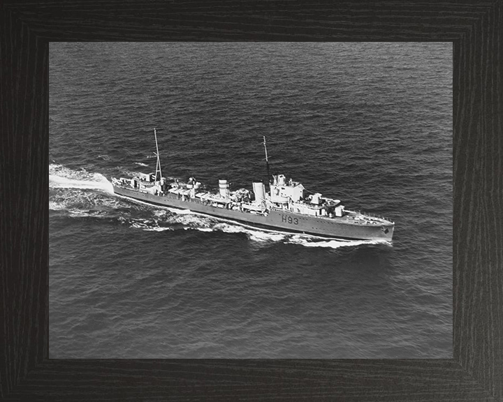 HMS Hereward H93 | Photo Print | Framed Print | H Class | Destroyer | Royal Navy Hampshire Prints