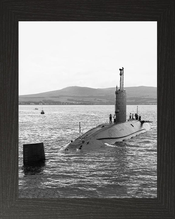 HMS Conqueror S48 Royal Navy Churchill class Submarine Photo Print or Framed Print - Hampshire Prints