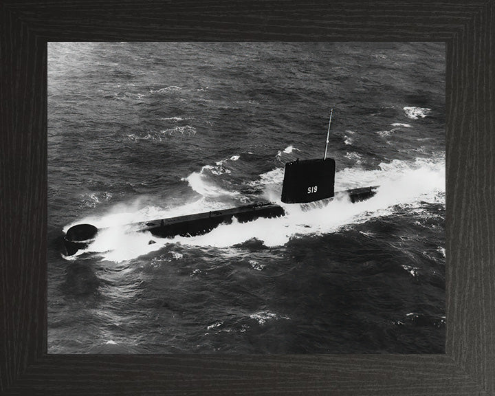 HMS Opossum S19 Royal Navy Oberon class Submarine Photo Print or Framed Print - Hampshire Prints