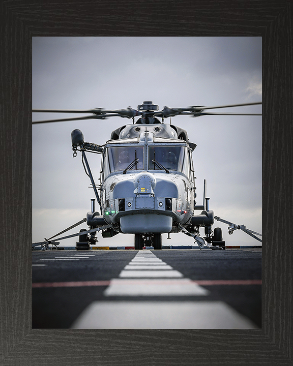 Royal Navy Wildcat from 815 Naval Air Squadron | Photo Print | Framed Print | Military | Aircraft | Wall Art | Home Decor | NAS | Aviation