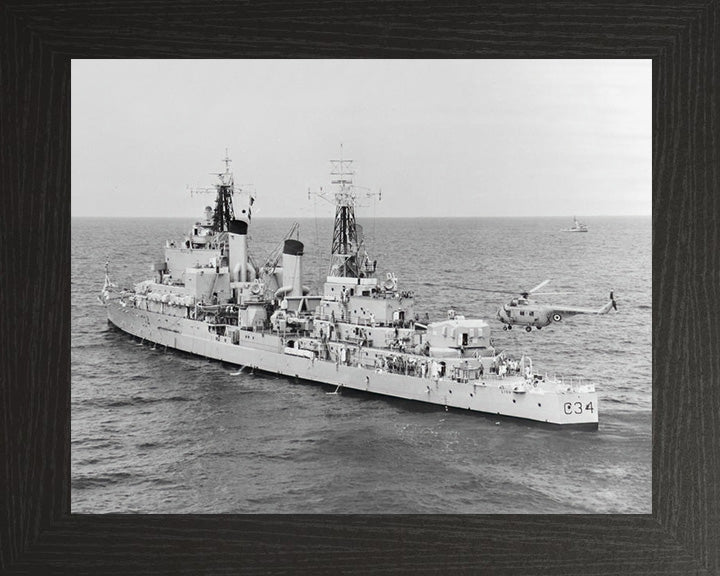 HMS Lion C34 | Photo Print | Framed Print | Poster | Tiger Class | Cruiser | Royal Navy Hampshire Prints