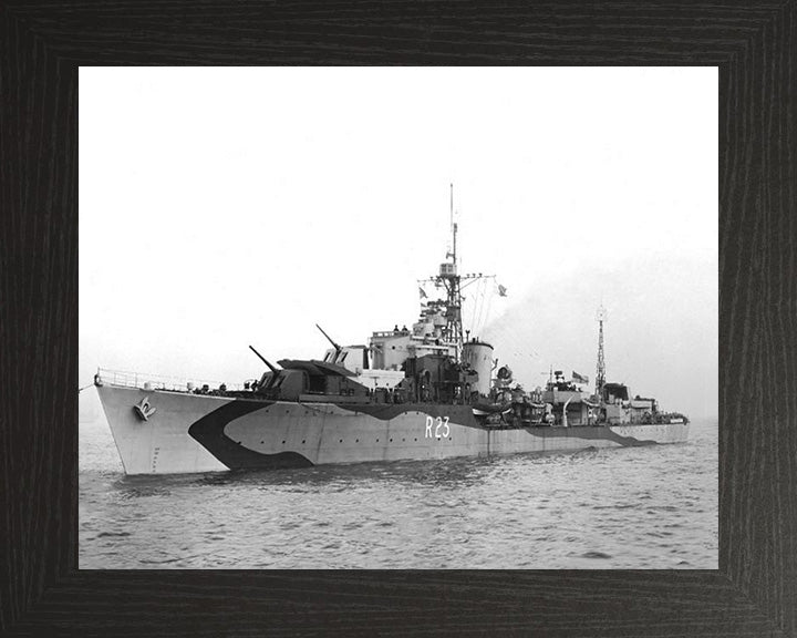 HMS Teazer R23 (F23) | Photo Print | Framed Print | T Class | Destroyer | Royal Navy Hampshire Prints