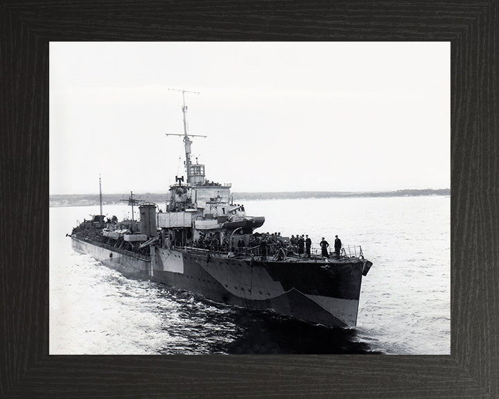 HMS Malcolm D19 | Photo Print | Framed Print | Admiral Class | Destroyer | Royal Navy Hampshire Prints