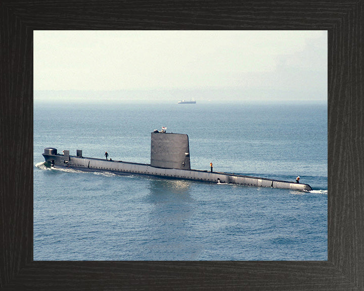 HMS Walrus S08 Royal Navy Porpoise class Submarine Photo Print or Framed Print - Hampshire Prints