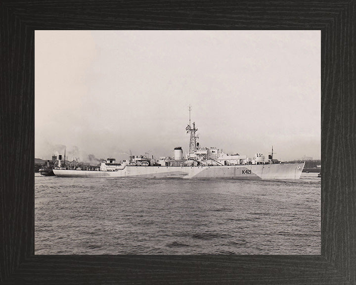 HMS Loch Shin K421 Royal Navy Loch class frigate Photo Print or Framed Print - Hampshire Prints