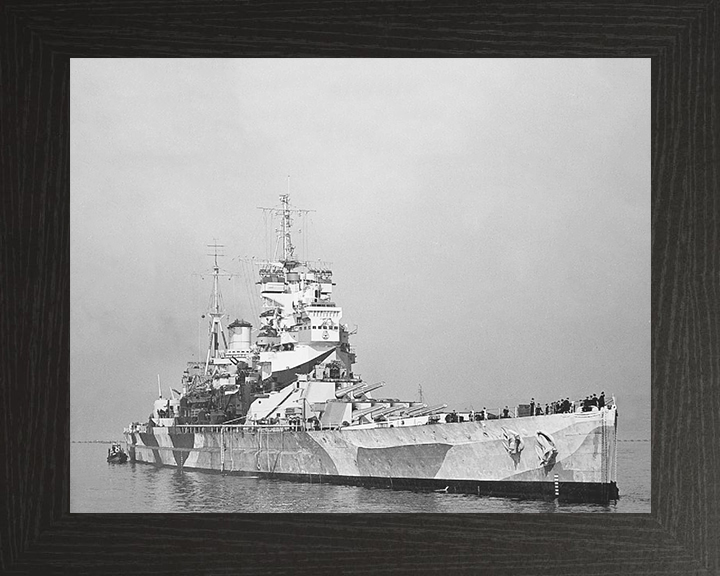 HMS Howe 32 | Photo Print | Framed Print | King George V Class | Battleship | Royal Navy Hampshire Prints