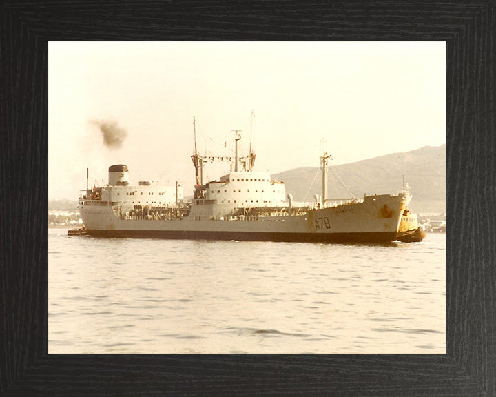 RFA Plumleaf A78 | Photo Print | Framed Print | Leaf Class | Support Tanker | Royal Fleet Auxiliary Hampshire Prints