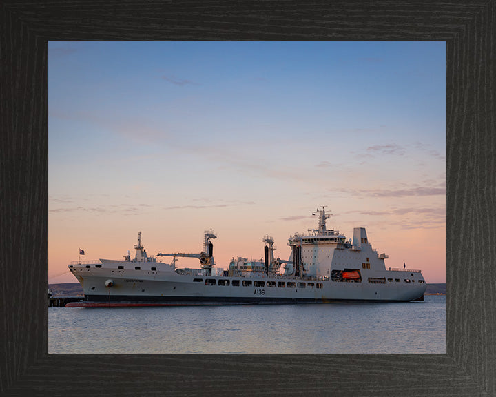 RFA Tidespring A136 | Photo Print | Framed Print | Tide class | Tanker | Royal Fleet Auxiliary Hampshire Prints
