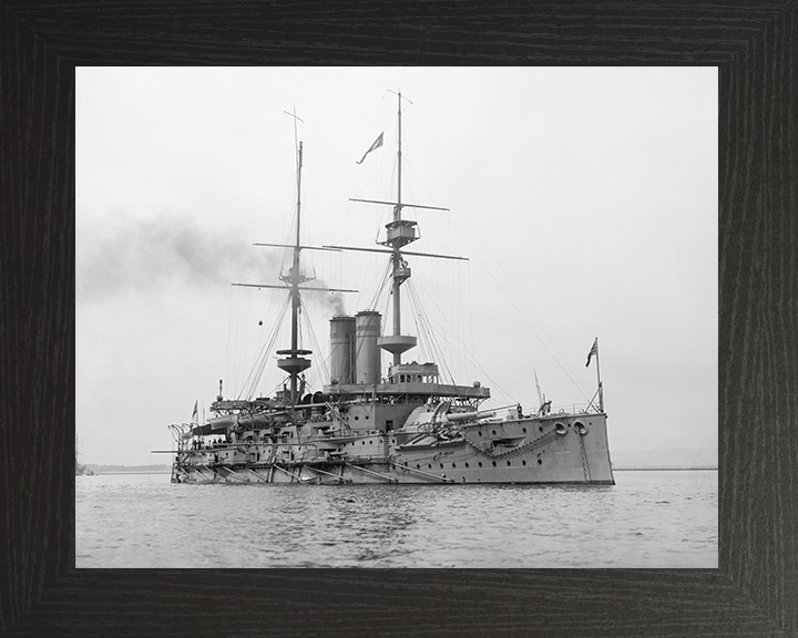 HMS Goliath Royal Navy Canopus class battleship Photo Print or Framed Print - Hampshire Prints