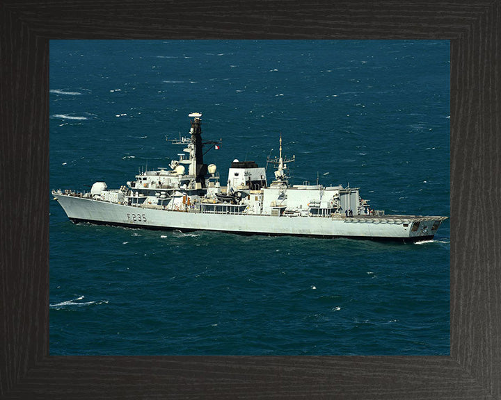 HMS Monmouth F235 Royal Navy type 23 Frigate Photo Print or Framed Print - Hampshire Prints