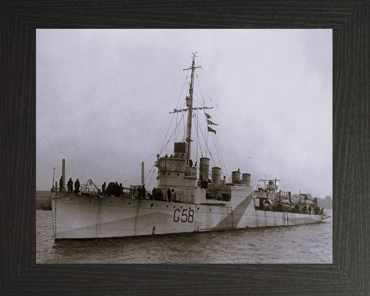 HMS Rockingham G58 | Photo Print | Framed Print | Poster | Destroyer | Royal Navy Hampshire Prints