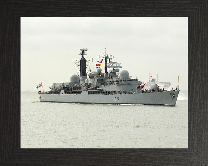 HMS Nottingham D91 | Photo Print | Framed Print | Poster | Type 42 | Destroyer | Royal Navy Hampshire Prints