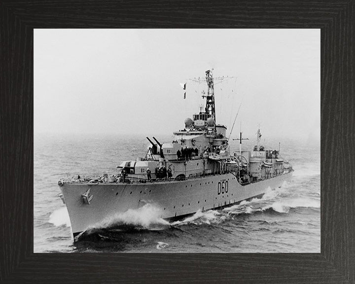 HMS Sluys D60 Royal Navy Battle class destroyer Photo Print or Framed Print - Hampshire Prints