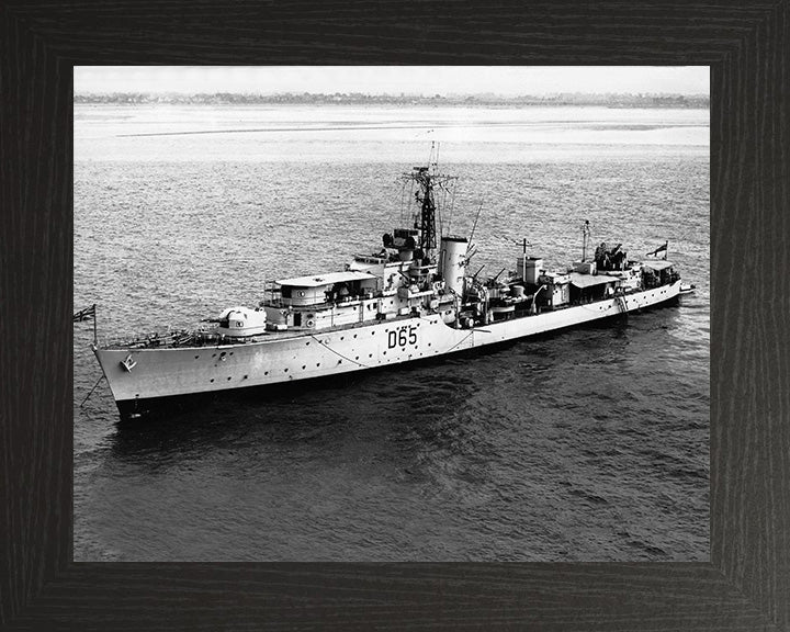 HMS St James D65 Royal Navy Battle class destroyer Photo Print or Framed Print - Hampshire Prints