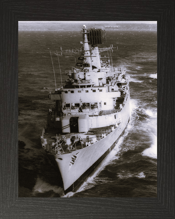 HMS Glamorgan D19 Royal Navy County class Destroyer Photo Print or Framed Print - Hampshire Prints