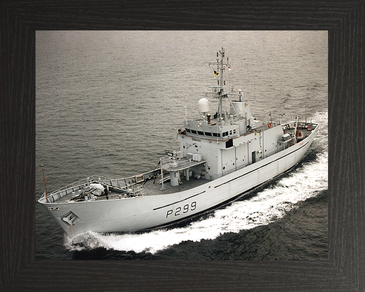 HMS Orkney (P299) Photo Print - Port Side View - Royal Navy Island Class Patrol Vessel