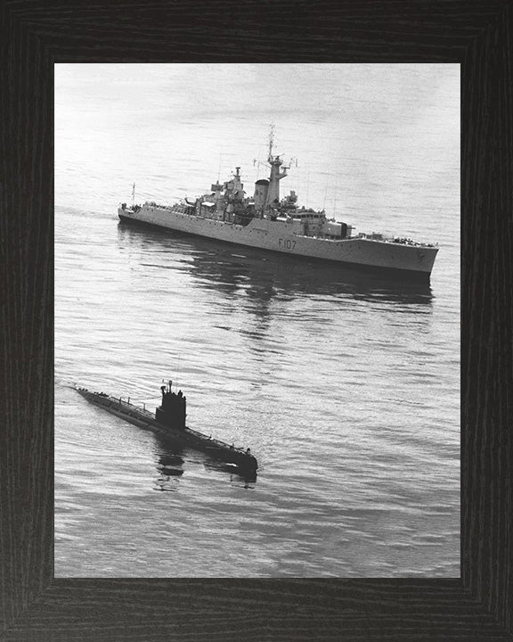HMS Rothesay F107 | Photo Print | Framed Print | Rothesay Class | Frigate | Royal Navy Hampshire Prints
