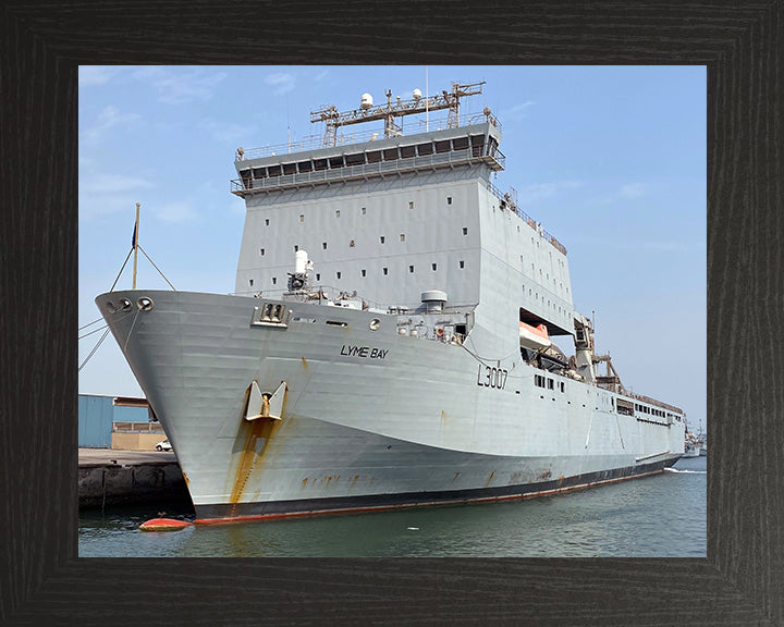 RFA Lyme Bay L3007 | Photo Print | Framed Print | Bay Class | Auxiliary Dock | Royal Fleet Auxiliary Hampshire Prints