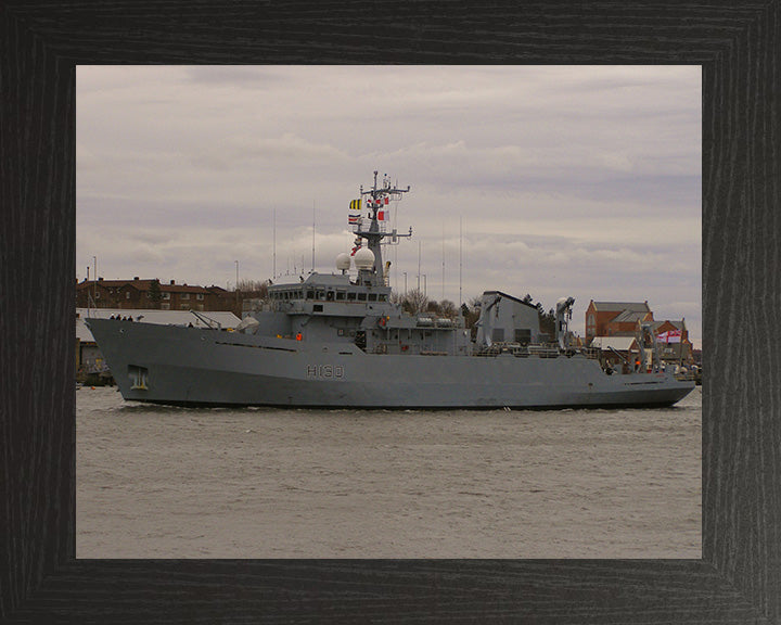 HMS Roebuck H130 | Photo Print | Framed Print | Coastal Survey Vessel | Royal Navy Hampshire Prints