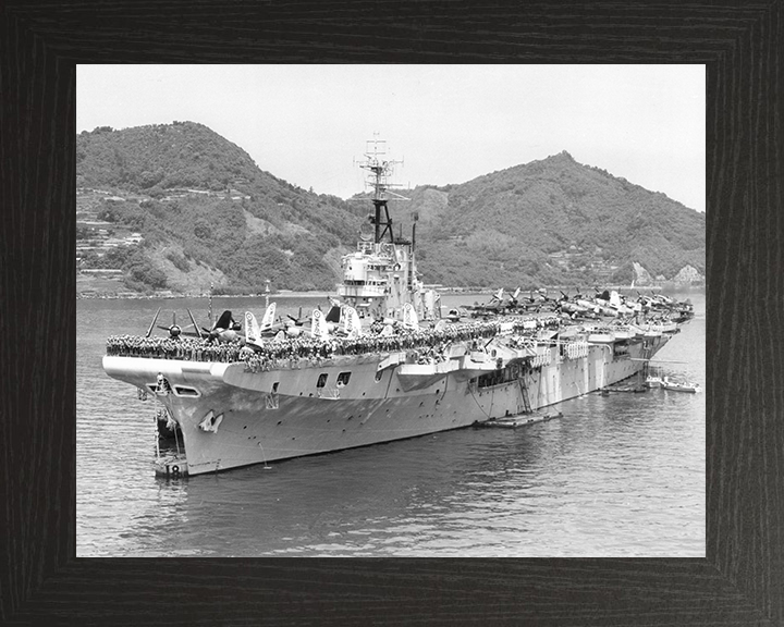 HMS Ocean R68 | Photo Print | Framed Print | Colossus Class | Aircraft Carrier | Royal Navy Hampshire Prints