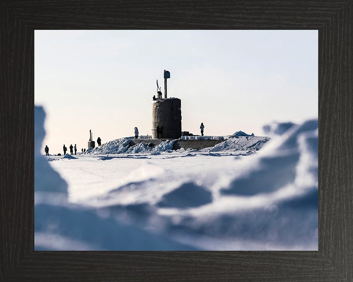 HMS Trenchant S91 Royal Navy Trafalgar class Submarine Photo Print or Framed Print - Hampshire Prints