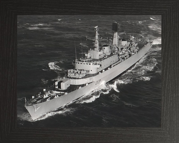 HMS Glamorgan D19 Royal Navy County class Destroyer Photo Print or Framed Print - Hampshire Prints